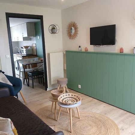 Charmant Logement Guidel Plage, Chambre Vue Mer, Piscine Chauffee Exterior foto