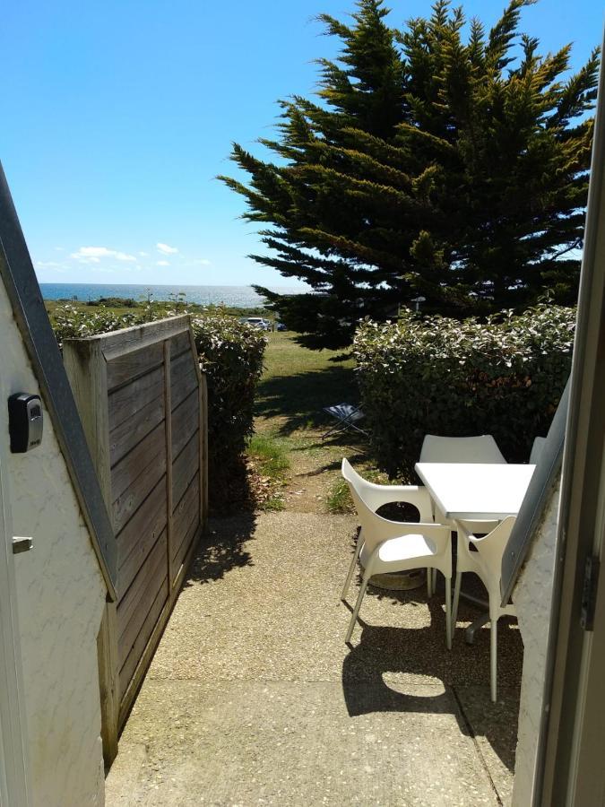 Charmant Logement Guidel Plage, Chambre Vue Mer, Piscine Chauffee Exterior foto